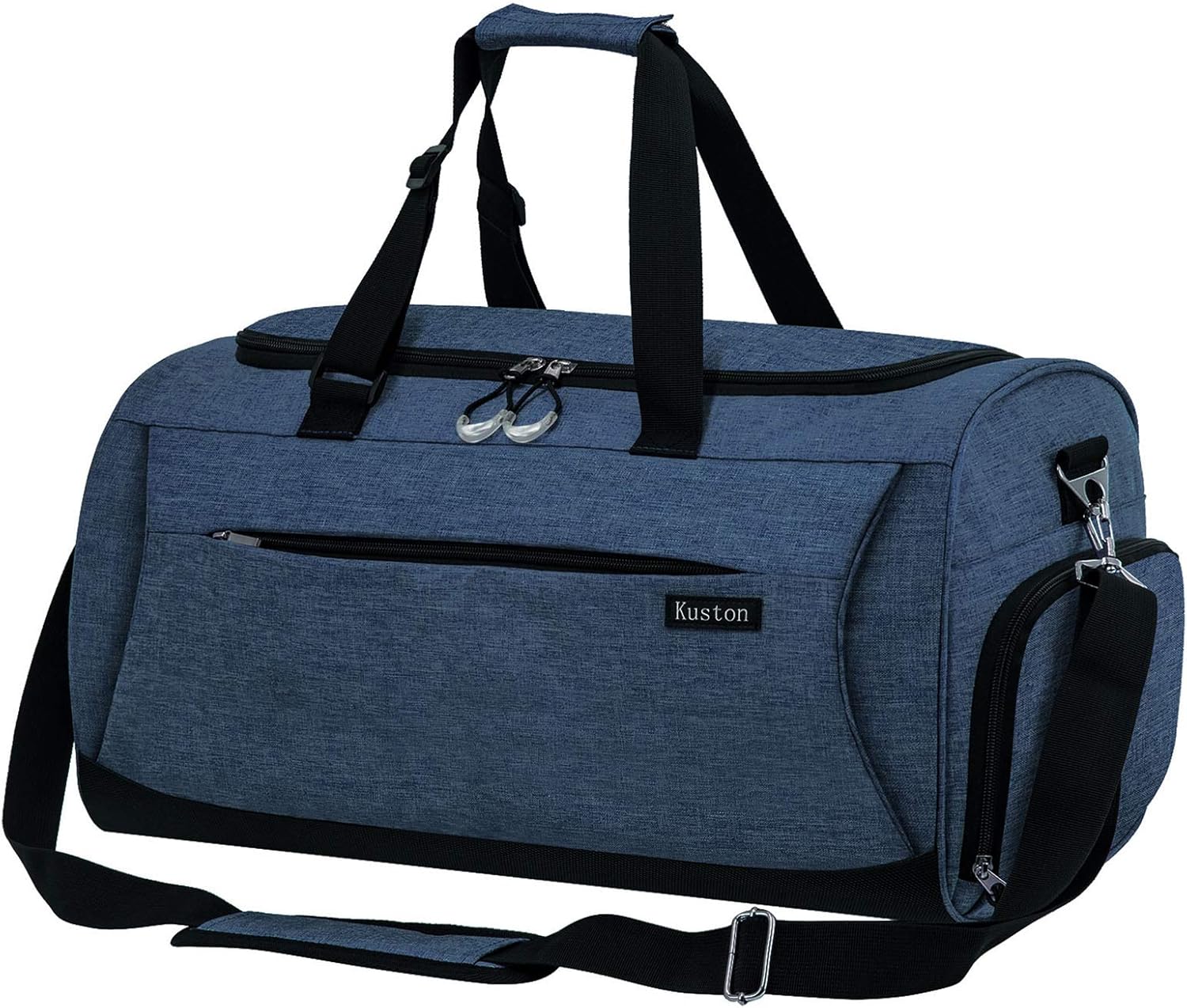 Sports Gym Bag with Shoes Compartment &Wet Pocket Gym Duffel Bag Overnight Bag for Men and Women